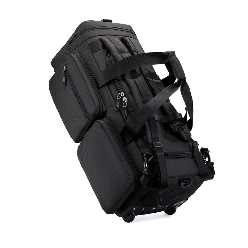 Foldable Rolling Luggage Bag - Yeni Oxford Kumaş Seyahat Çantası Katlanabilir