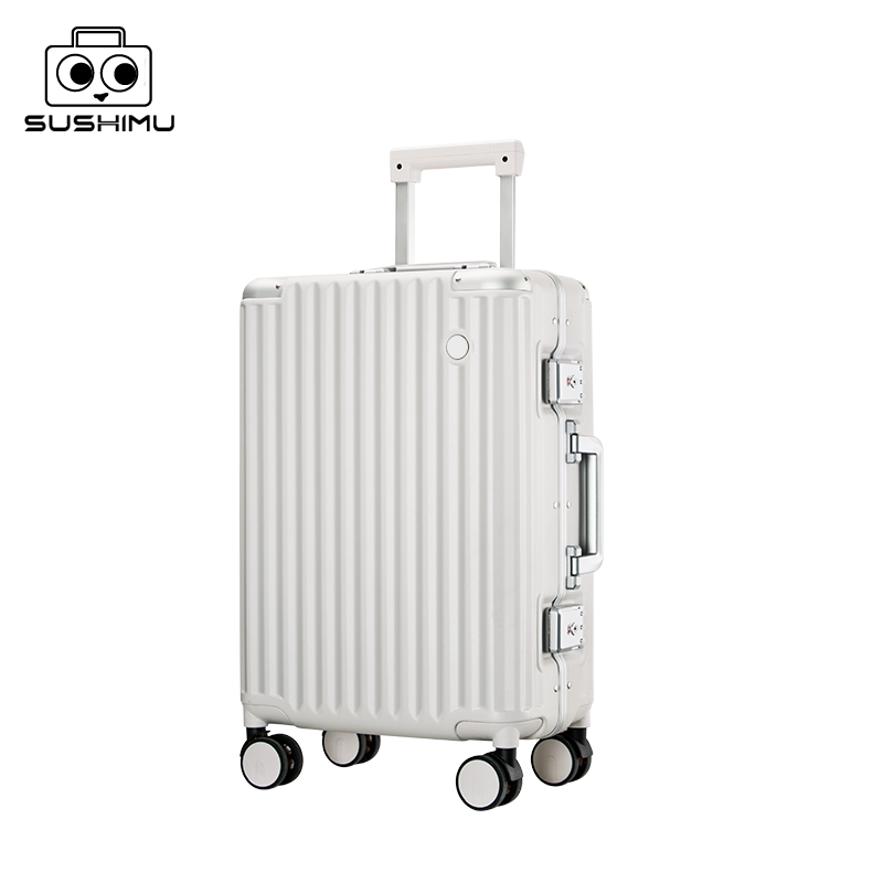 Aluminum Frame Carry On Luggage - Sushimu bavul seyahat bavul erkekler 20
