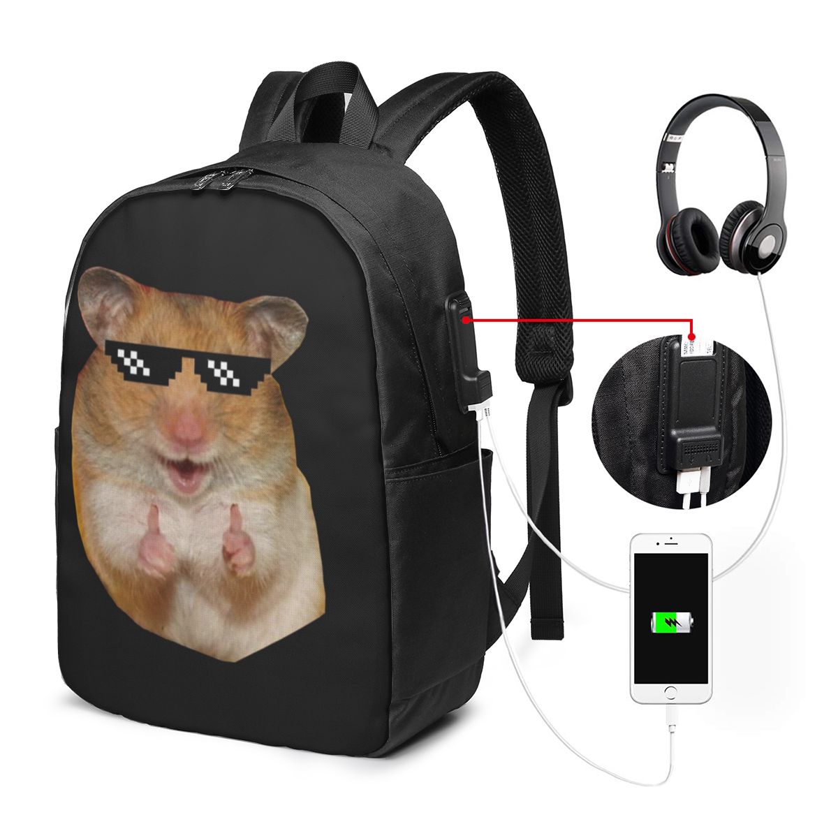 Komik Hamster Sırt Çantası Sey - Backpacks incelemesi ve fiyatı