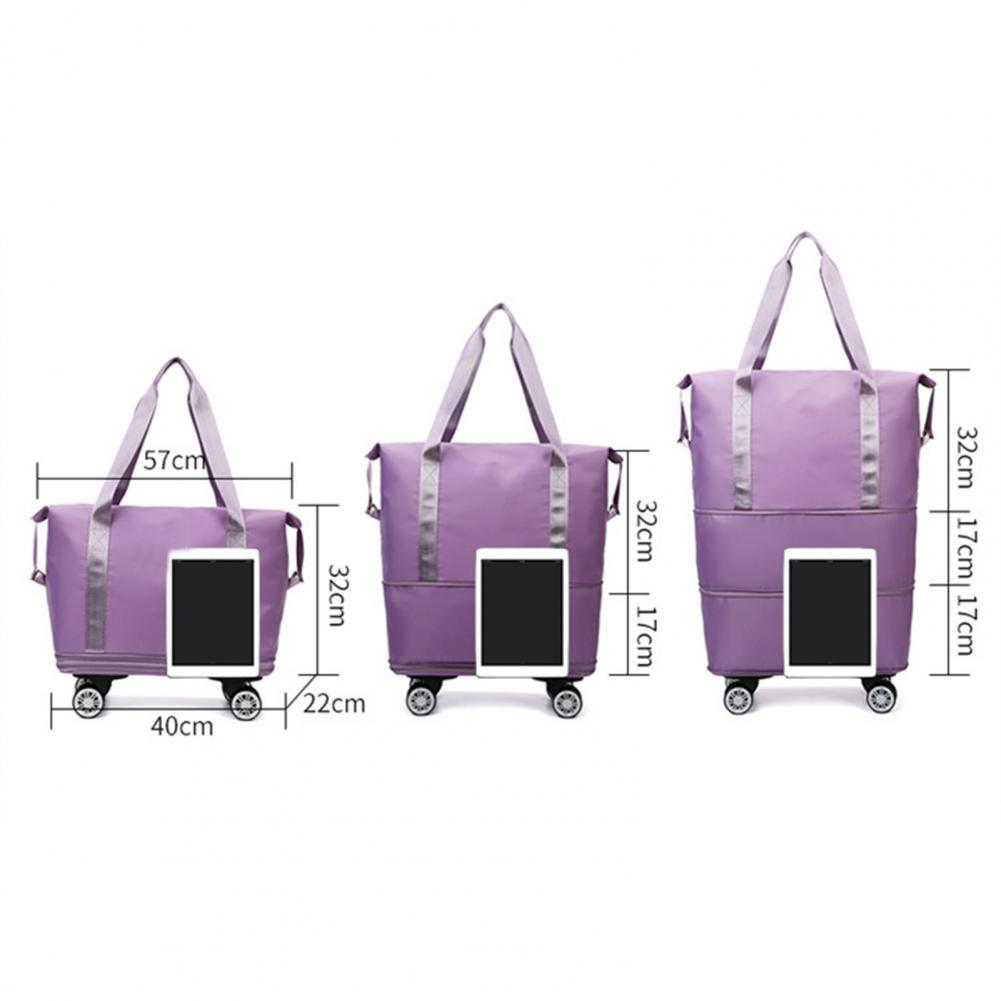 Genişletilebilir Seyahat Çanta - Foldable Rolling Luggage Bag incelemesi ve fiyatı