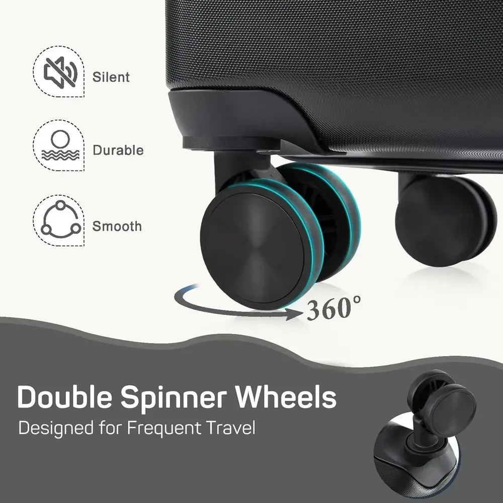 3 Parçalı Sert Kabuklu Döner V - Expandable Hard Shell Luggage Set incelemesi ve fiyatı