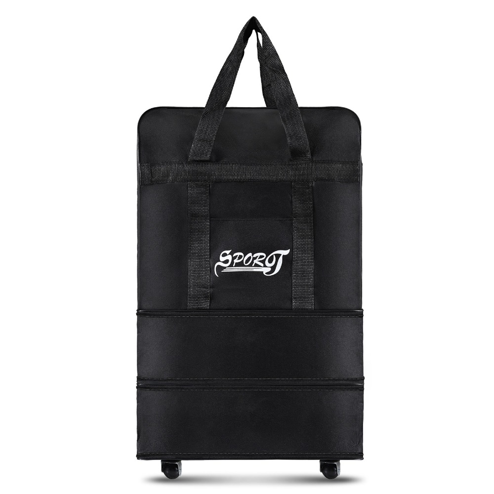 Dayanıklı Oxford Kumaş Genişle - Foldable Rolling Luggage Bag incelemesi ve fiyatı