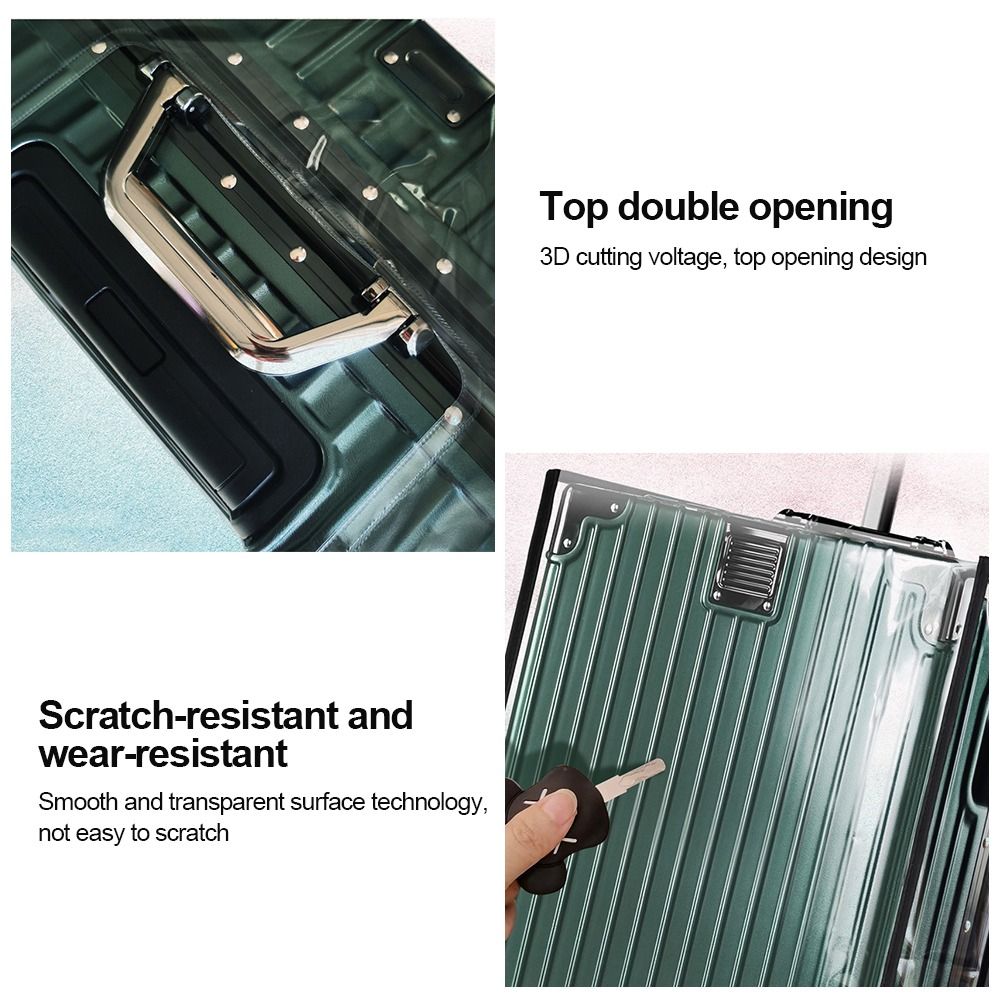 Dayanıklı Tam Şeffaf Bagaj Kor - Luggage Protective Cover Transparent incelemesi ve fiyatı