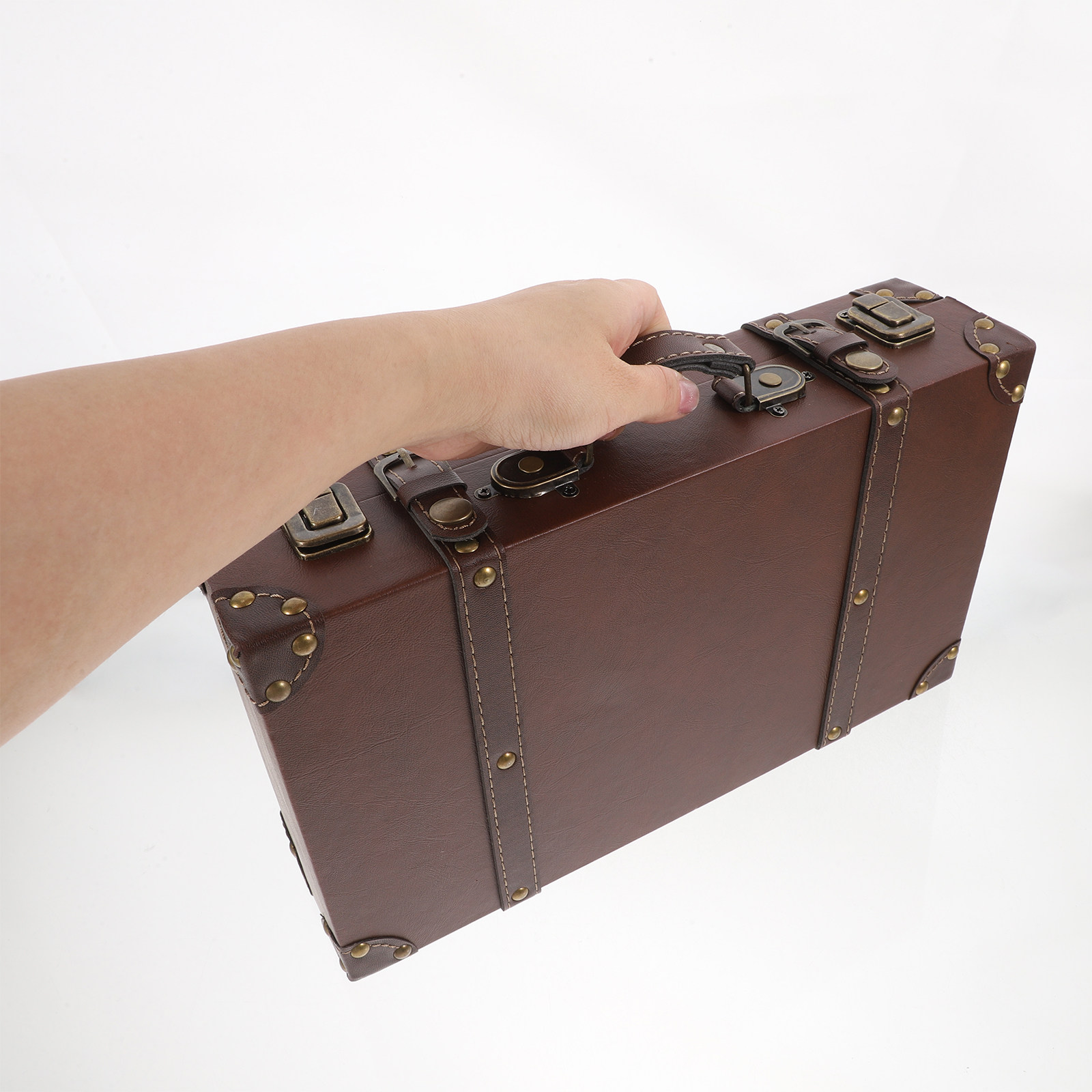 Vintage Valiz Klasik İngiliz T - Retro Vintage Trunk Suitcase incelemesi ve fiyatı