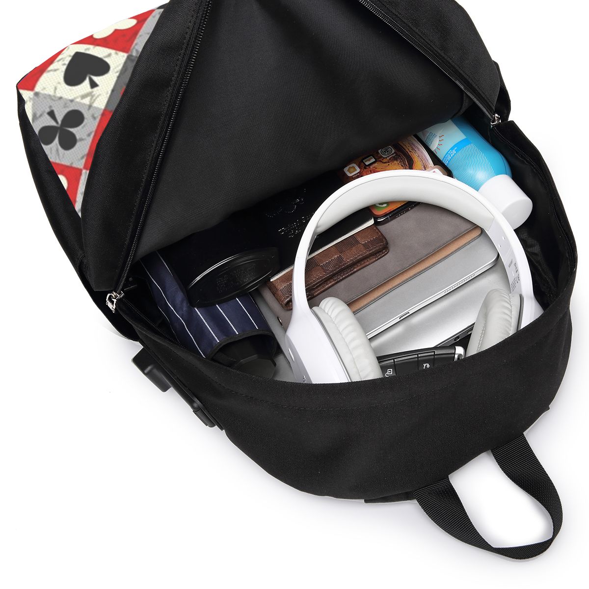 Oyun Kartları Poker Baskı Sırt - Backpacks incelemesi ve fiyatı