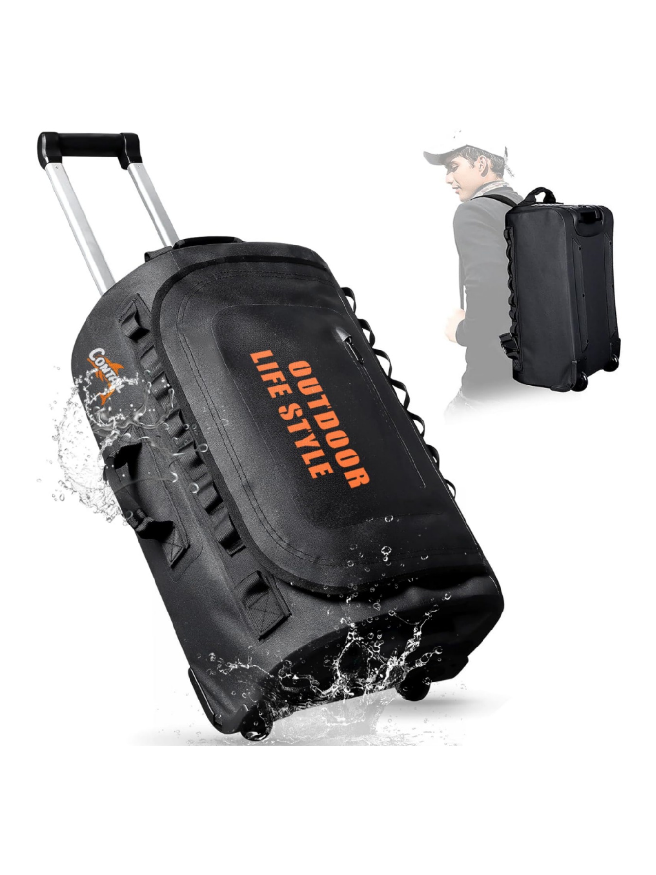48/95 Ralli Tekerlekli Dalış Ç - Foldable Rolling Luggage Bag incelemesi ve fiyatı