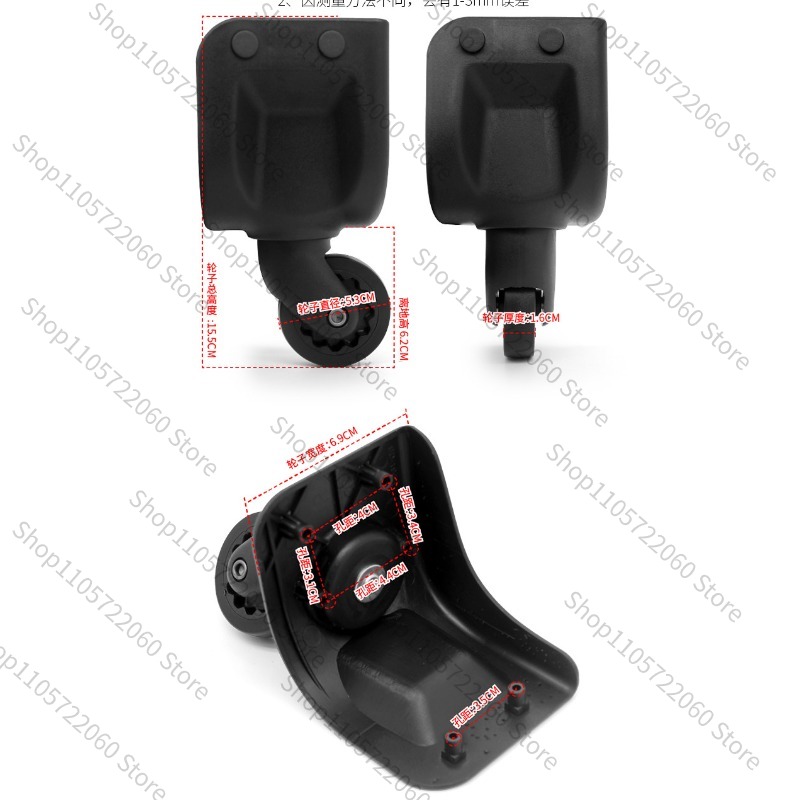 BW042 için #   Diplomat Valizi - Silent Replacement Luggage Wheels incelemesi ve fiyatı