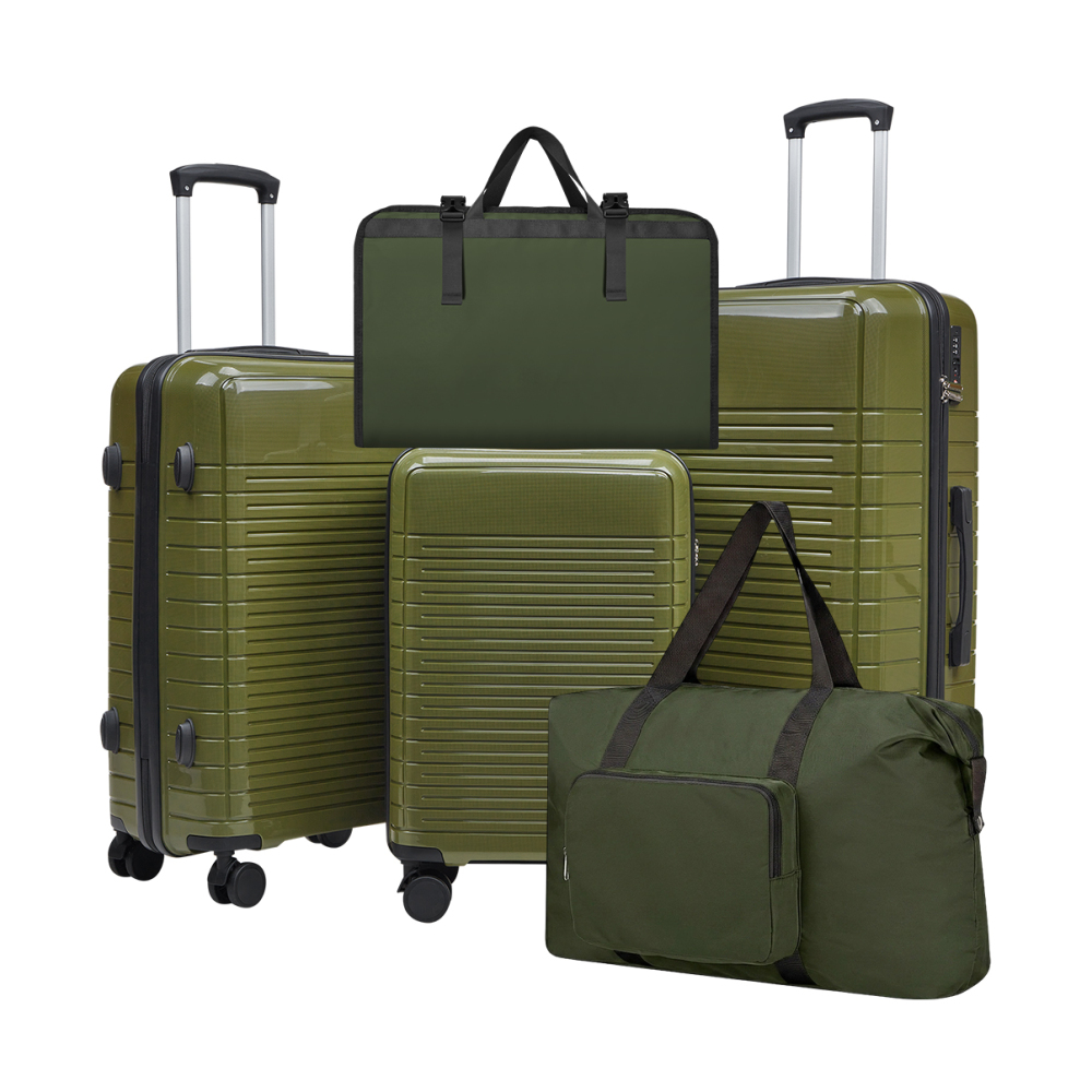 5 Parçalı PP Sert Kabuklu Vali - Spinner Wheel Rolling Suitcase 20 Inch incelemesi ve fiyatı