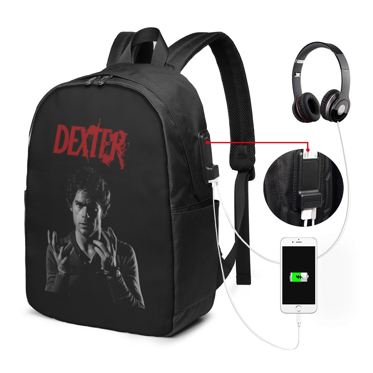 Film Dexter Morgan Sırt Çantas - Backpacks incelemesi ve fiyatı